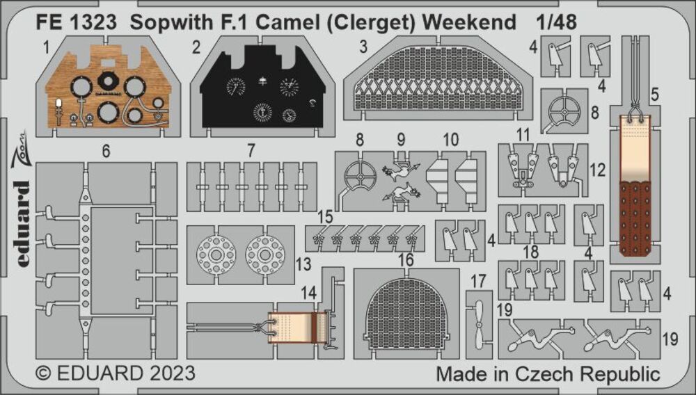 Sopwith F.1 Camel (Clerget) Weekend for EDUARD