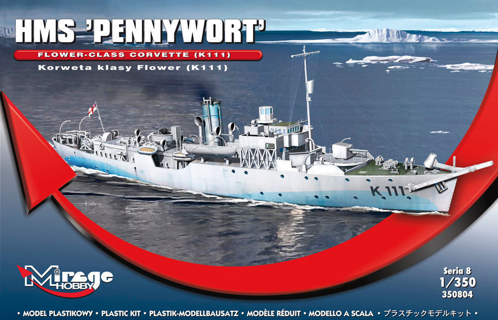 HMS PENNYWORTFlower-Class CorvetteK111