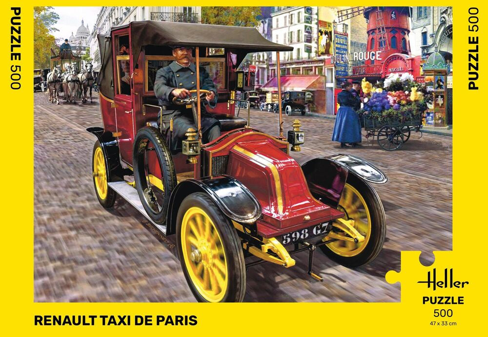 Puzzle Renault Taxi de Paris 500 Pieces