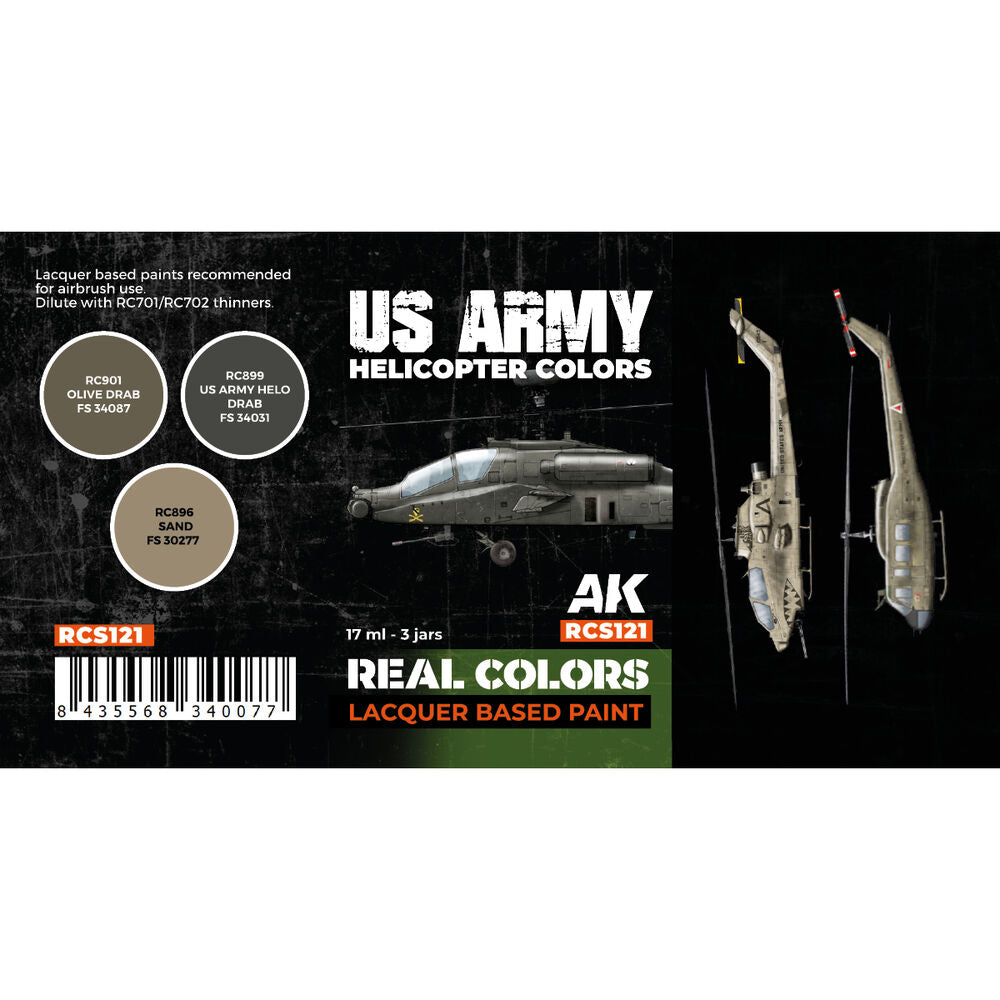 US Army Helicopter Colors SET