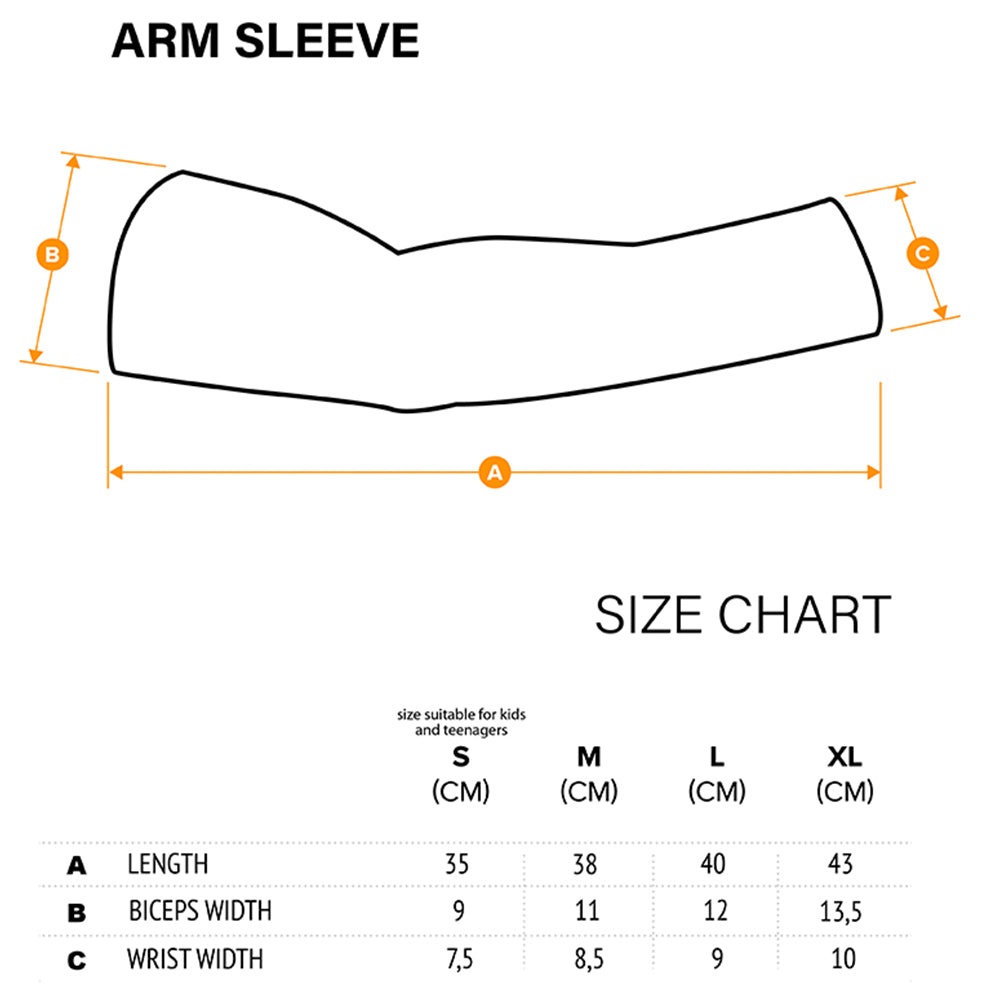 World of Warcraft Horde seamless gaming arm sleeve black_red, S