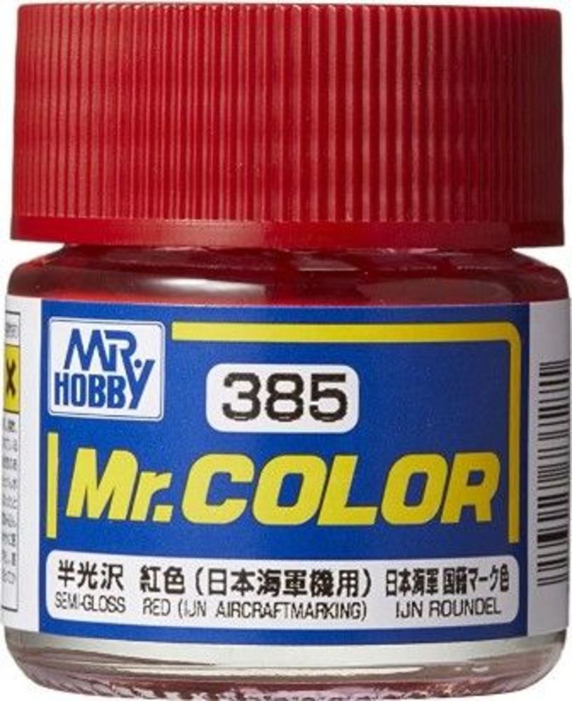 Mr Hobby -Gunze Mr. Color (10 ml) Red (IJN Aircraft Marking)