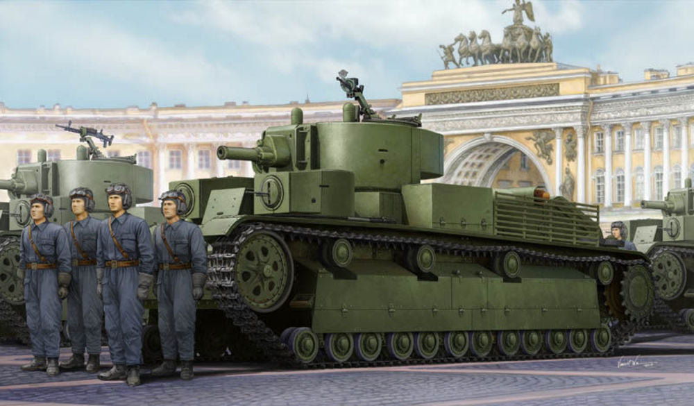 Soviet T-28E Medium Tank