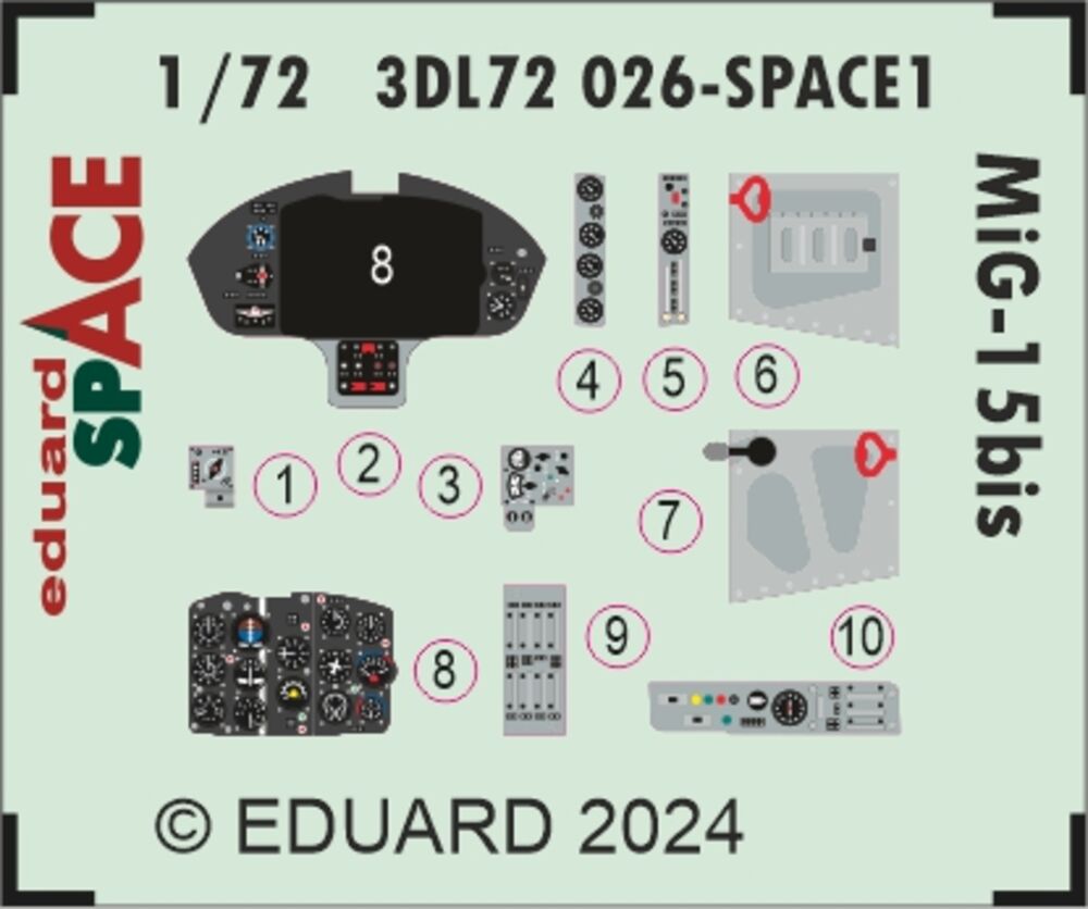 MiG-15bis SPACE 1/72