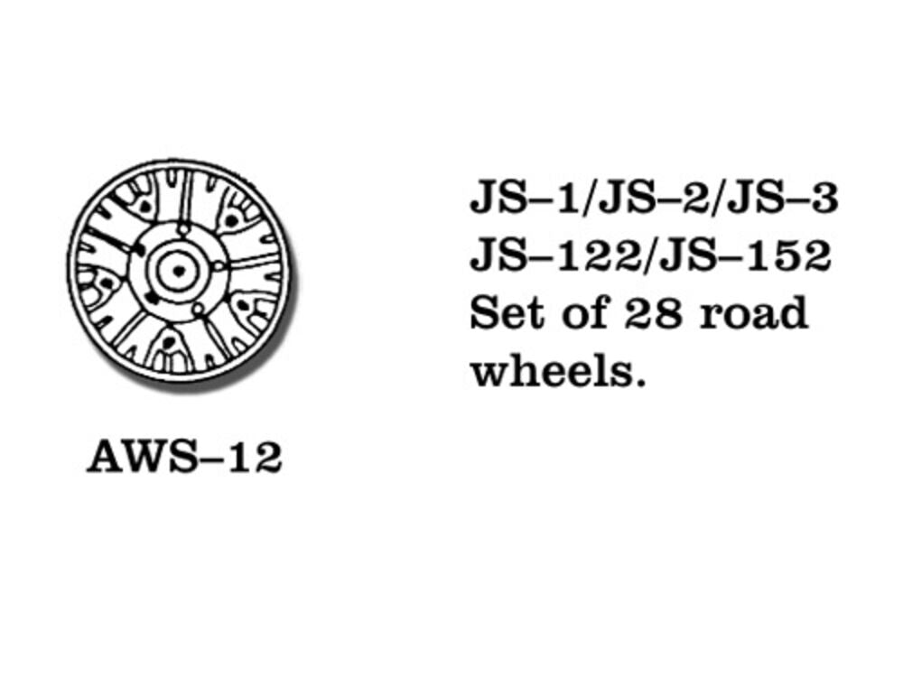 Tracks for JS-1 JS-2 JS-3 Road Wheels