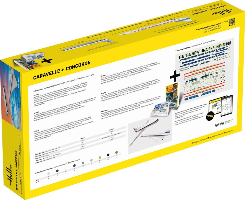 STARTER KIT Caravelle + Concorde