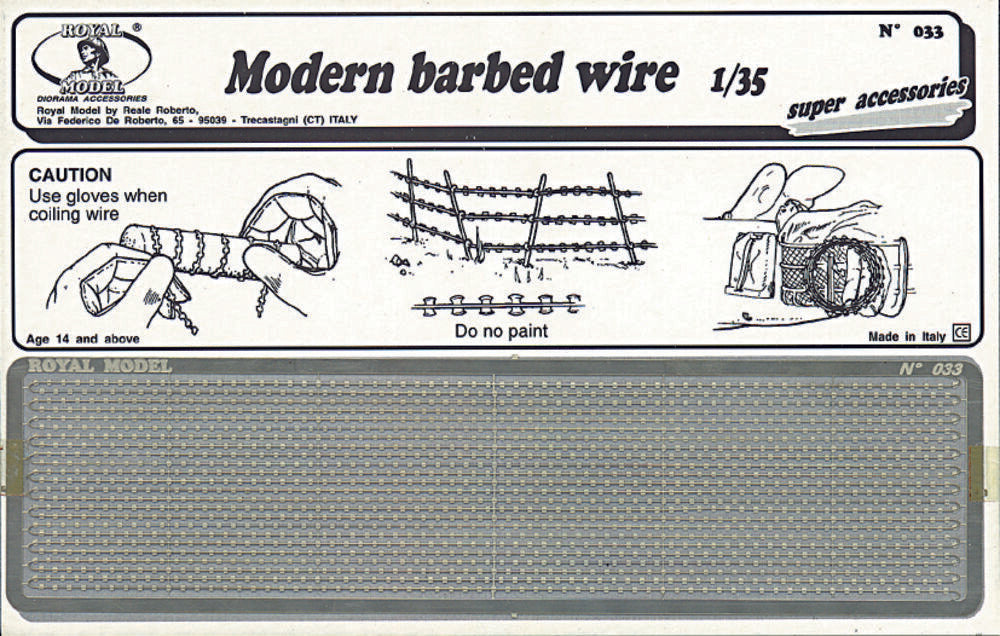 Modern babed wire