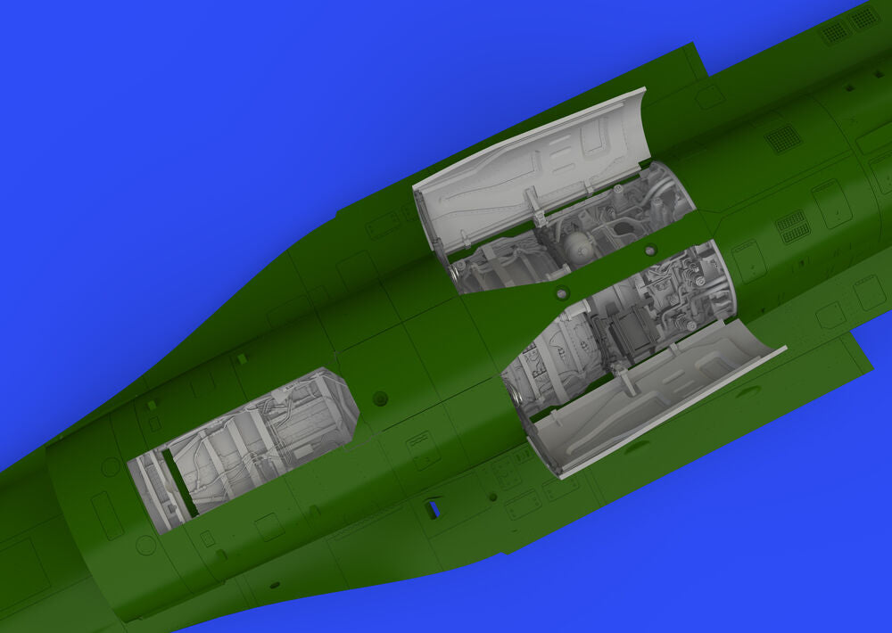 F-16C wheel bays early PRINT 1/48 KINETIC