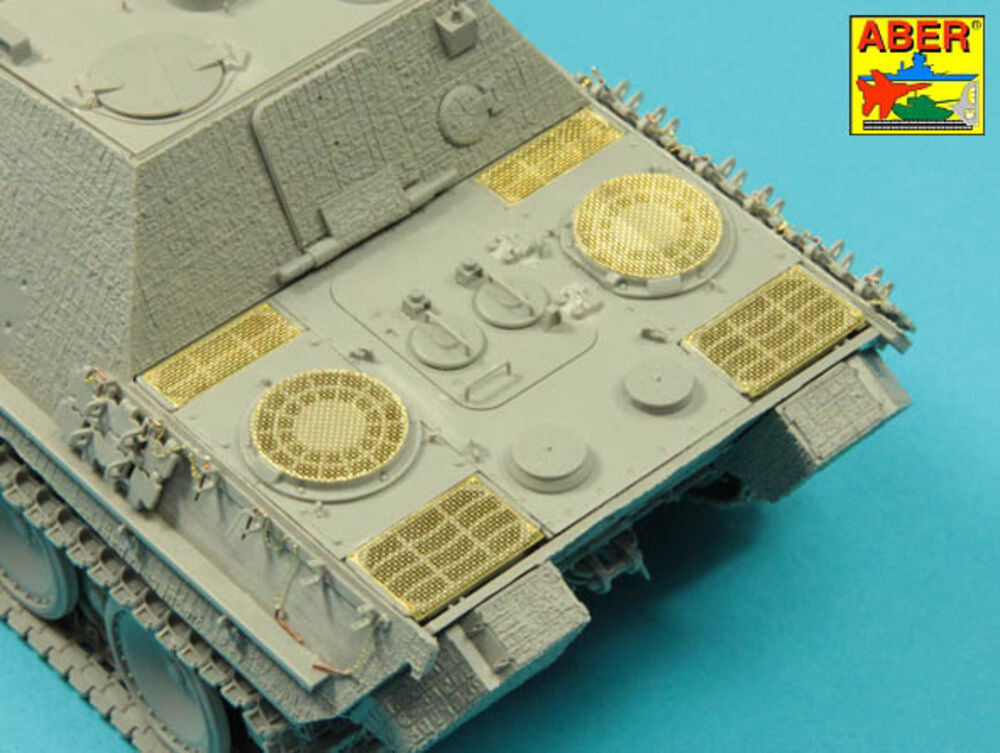 Grilles for Jagdpanther Ausf.G1 & G2 early (Takom)