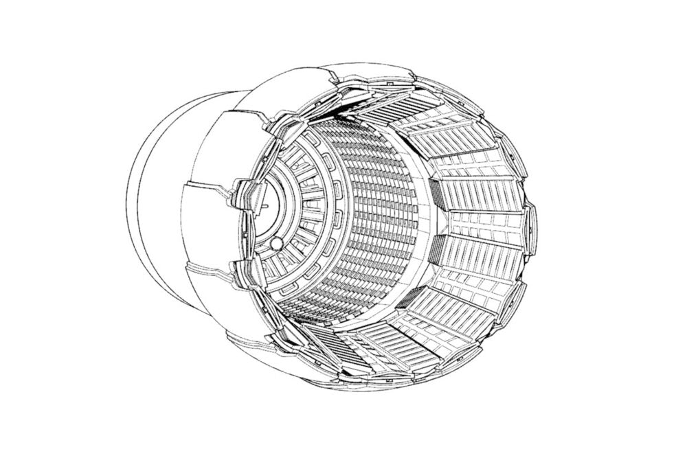 F-16C-D block 40-50 GE F110 engine nozzle (Tamiya)