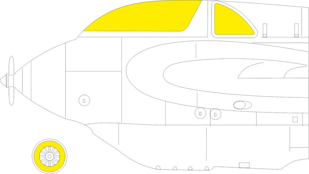 Me 163B TFace 1/48 for GASPATCH MODELS