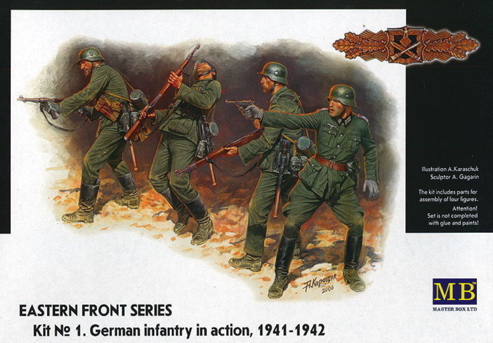 German Infantry in action 1941-1942 Eastern Front Series Kit No. 1