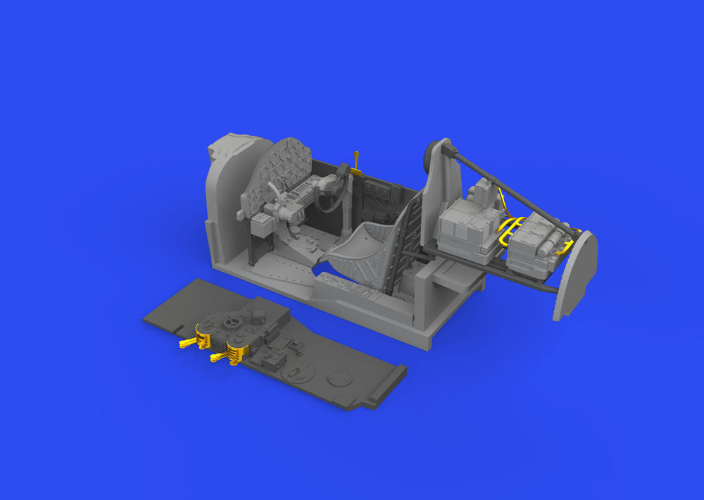 P-38H cockpit for Tamiya