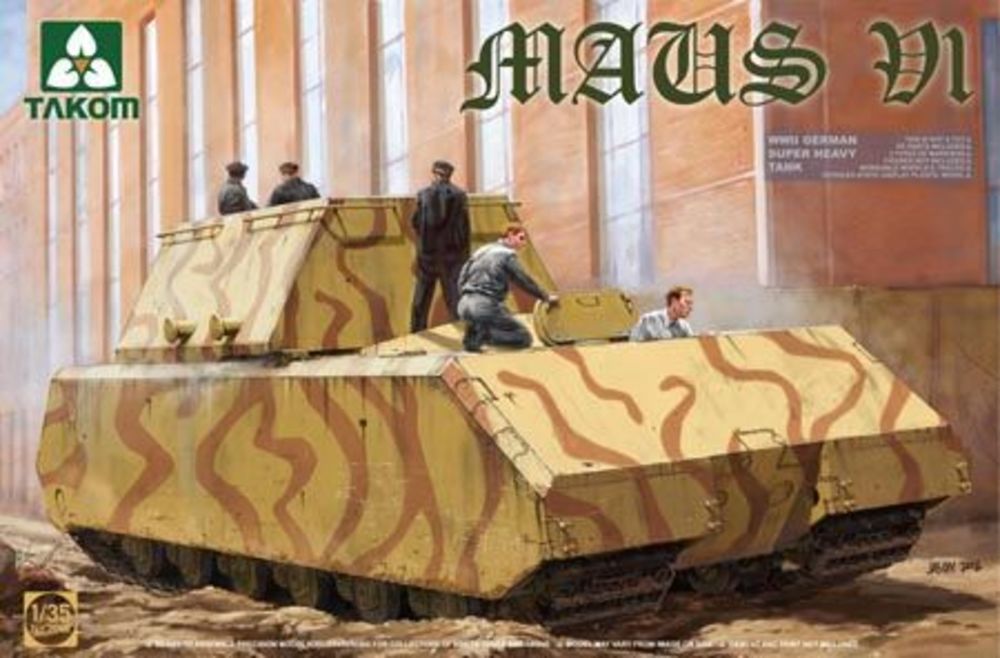 WWII German Super Heavy Tank Maus V1