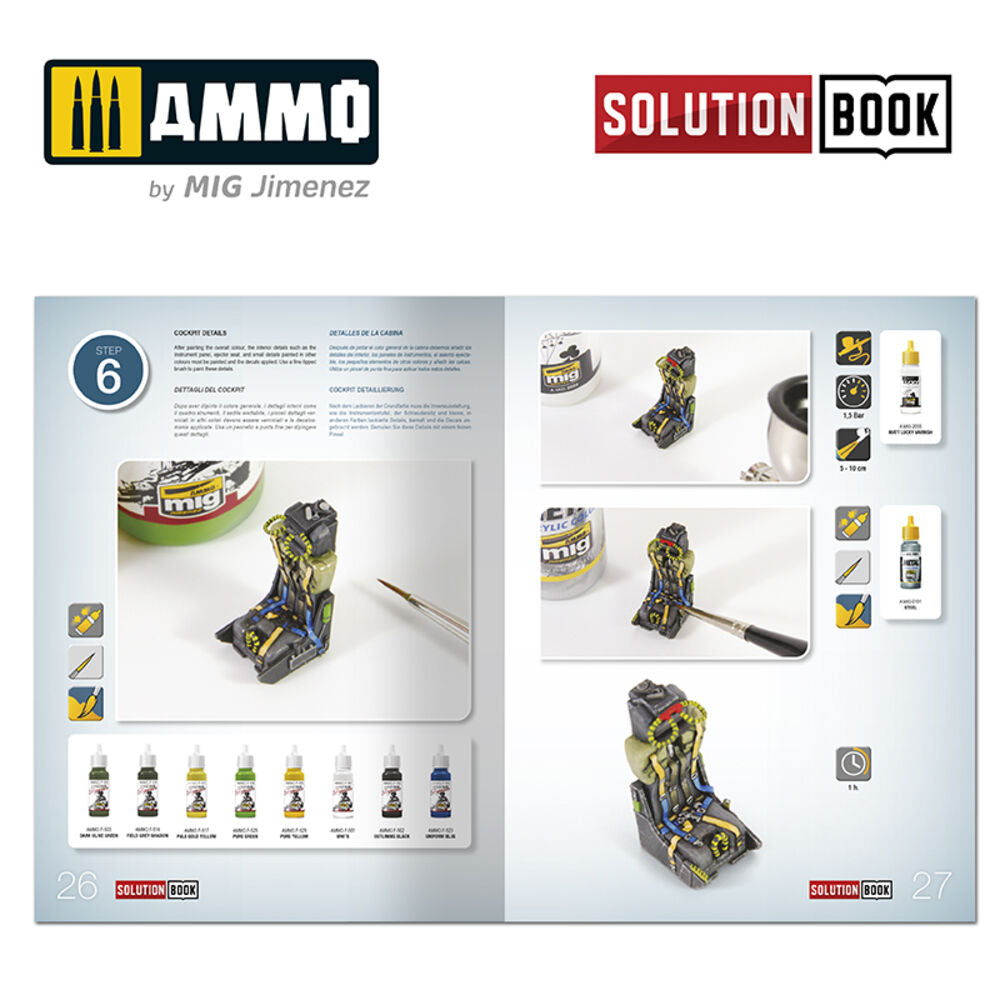 SOLUTION BOOK 15 - How to Paint Italian NATO Aircrafts (Multilingual)