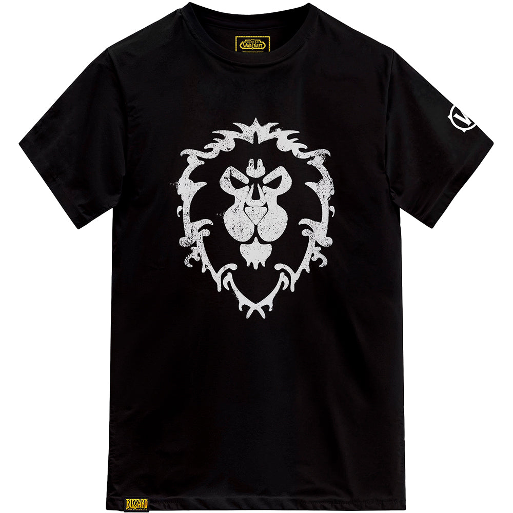 World of Warcraft Alliance Classic t-shirt, color: black, size: S