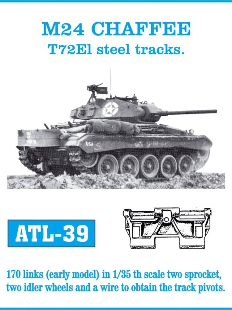 Tracks for M24 CHAFFEE