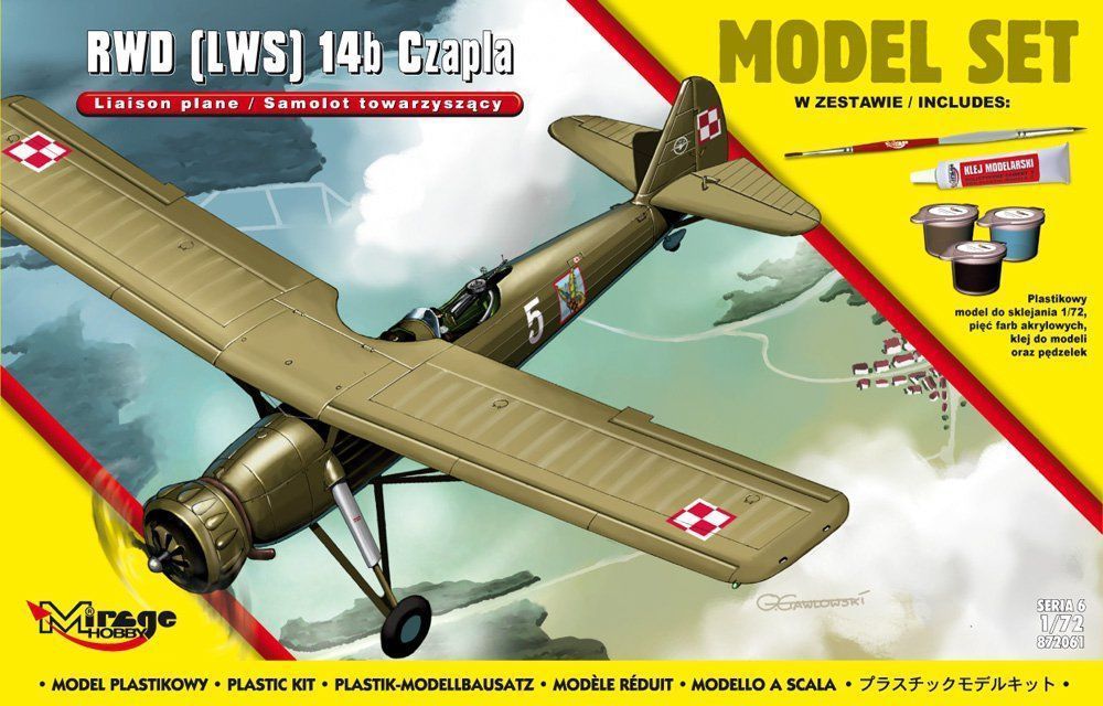 RWD (LWS) 14b CZAPLA (Liaison Plane) Model Set