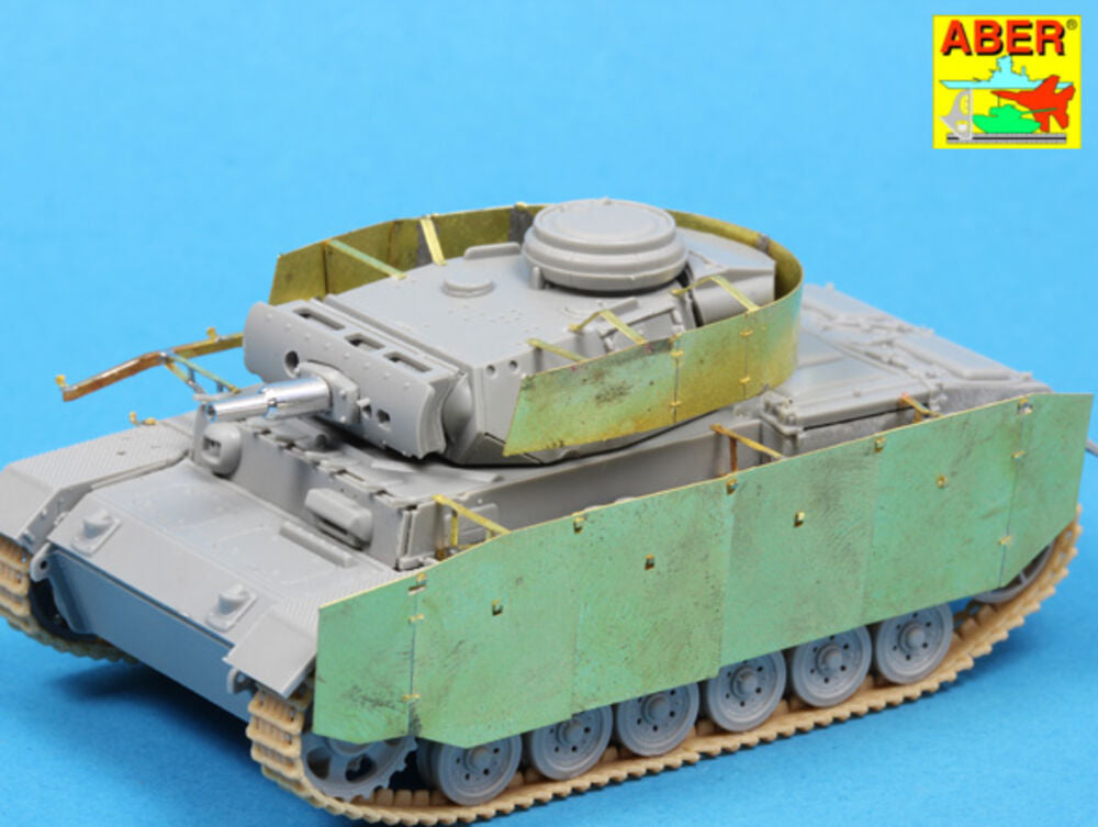 Side skirts for PzKpfw III