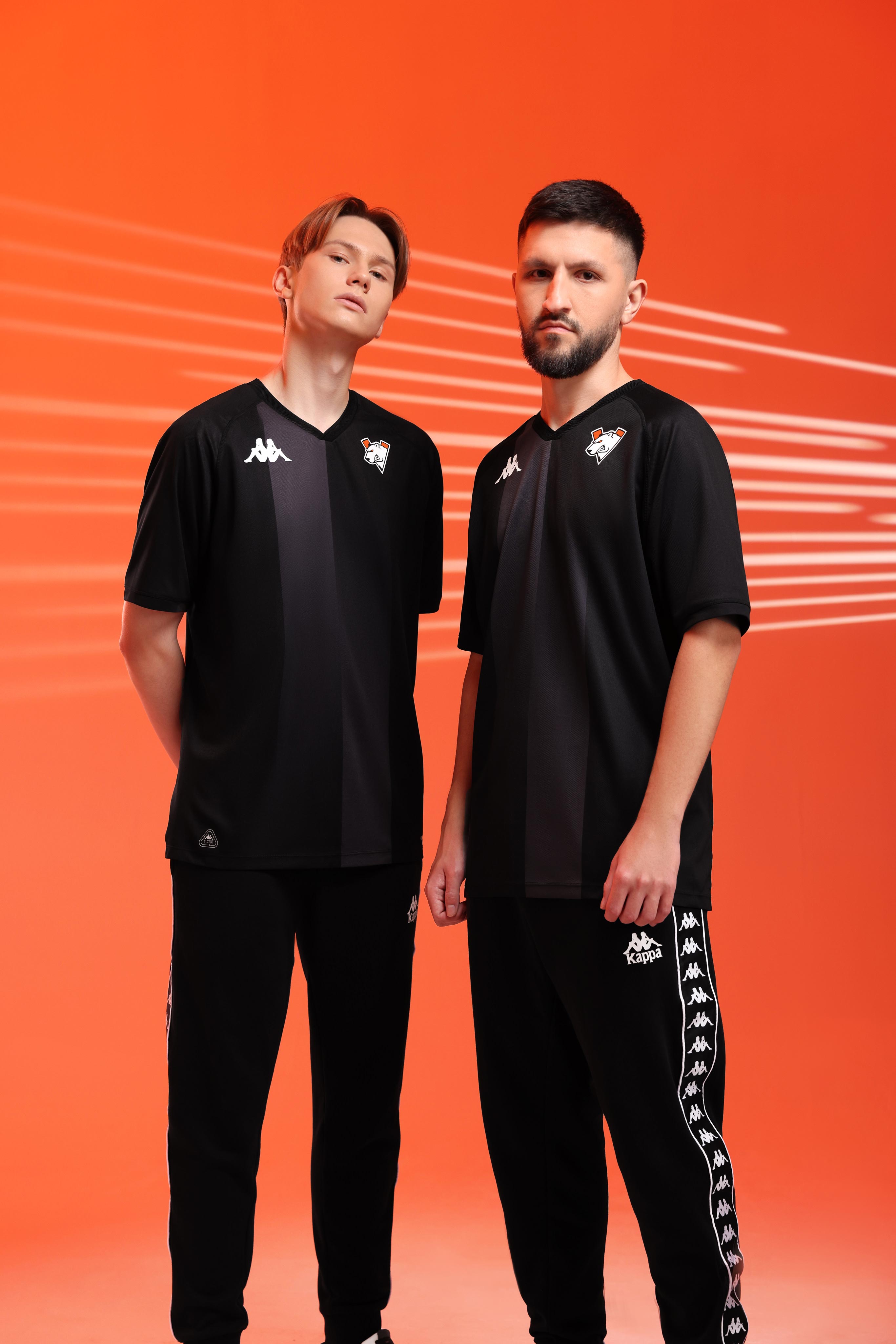 Virtus.pro Kappa jersey 2024/2025 black, size S