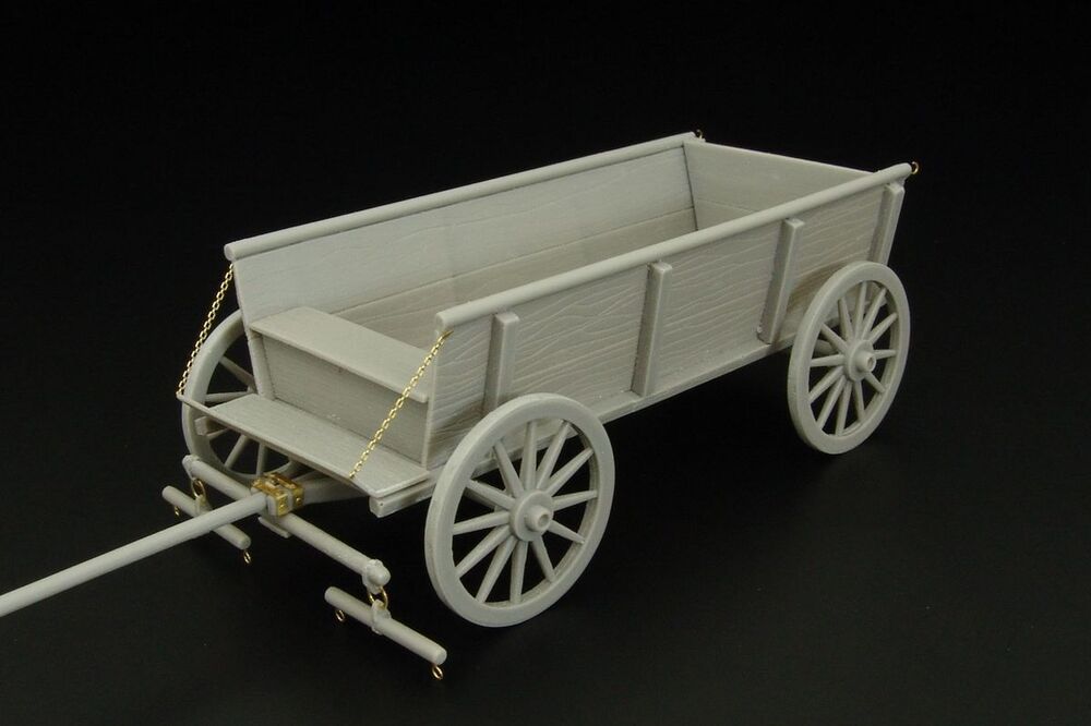 Farm horse drawn wagon