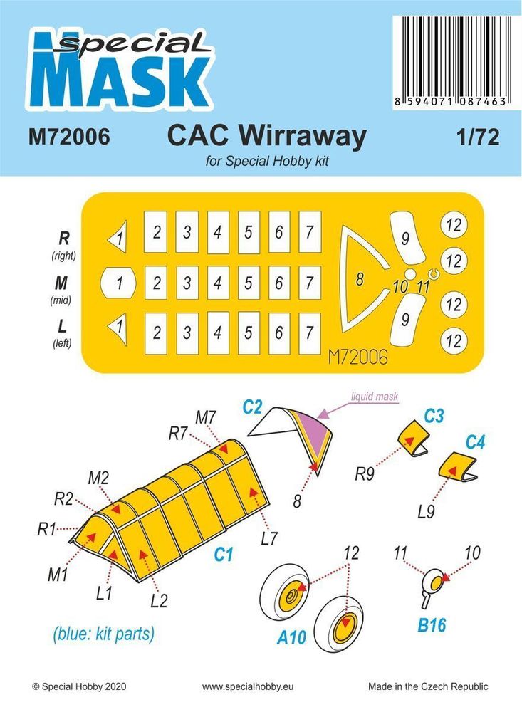 CAC Wirraway Mask von 1928