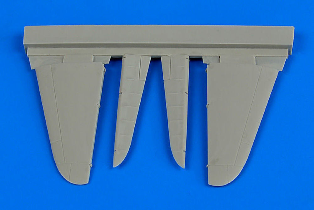 A6M2 Zero control surfaces for Tamiya