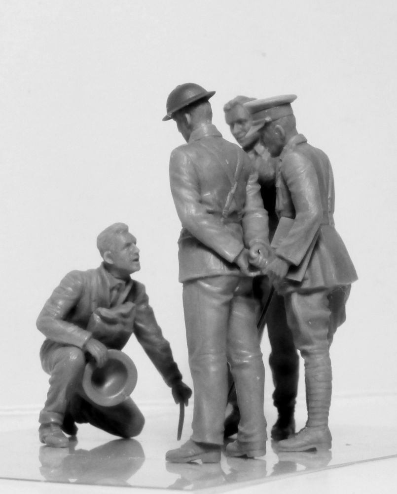 WWI British Tank Crew (4 figures)