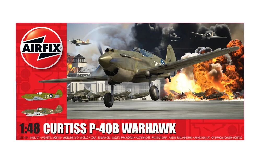 Curtiss P-40B Warhawk 1:48