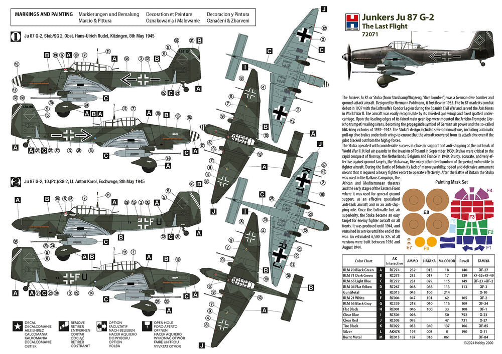 Junkers Ju 87 G-2 The Last Flight