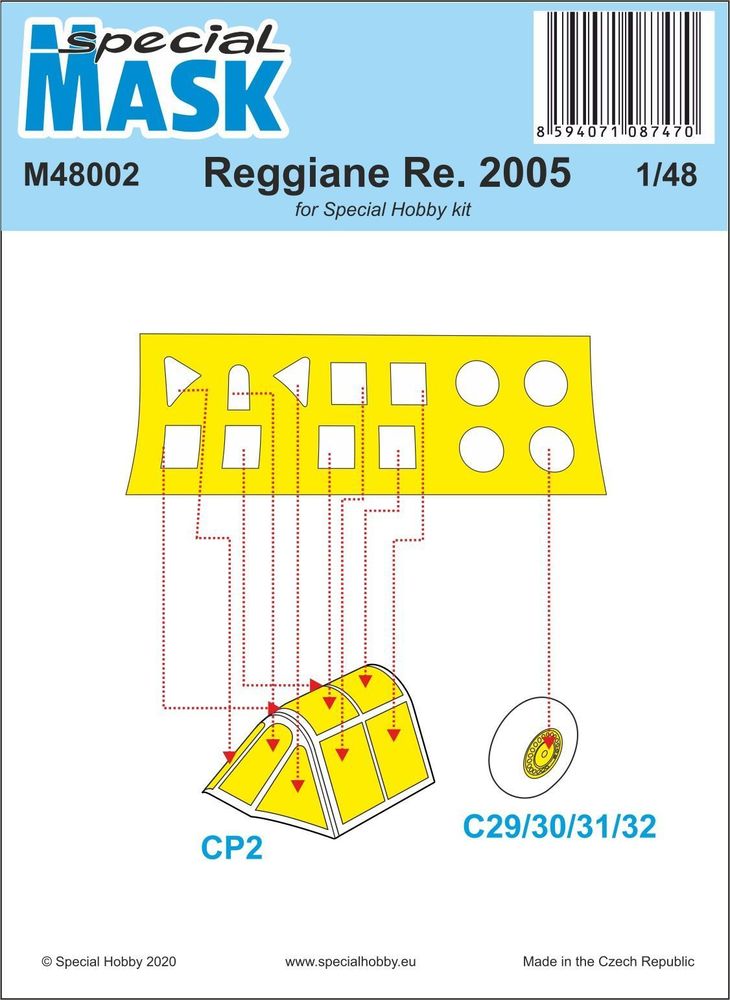 Reggiane Re.2005 Mask