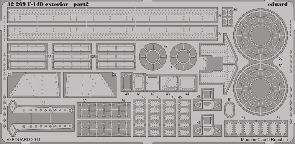 F-14D exterior for Trumpeter