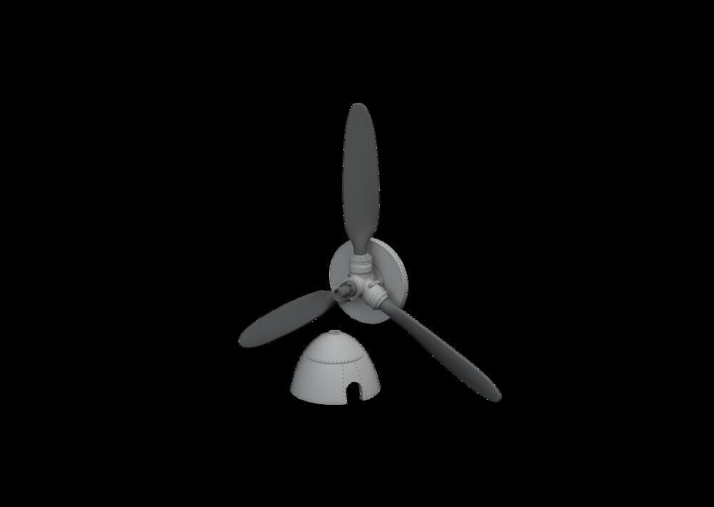 Bf 109G propeller PRINT 1/72