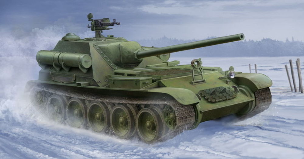 Soviet SU-101 SPA