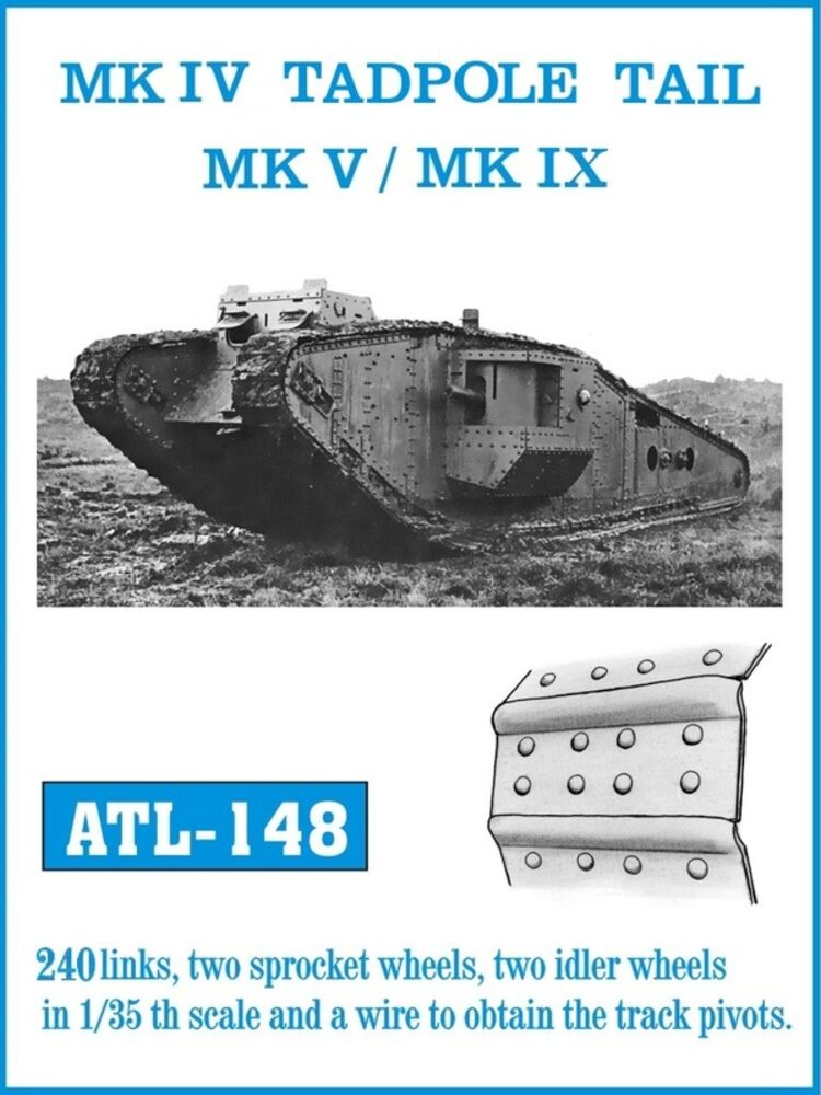 Tracks for MK IV TADPOLE TAIL MK V / MK IX