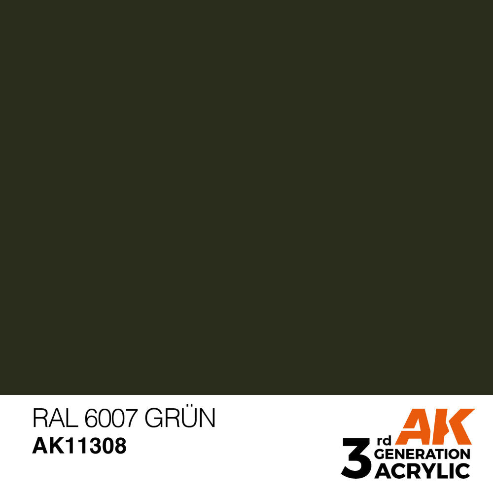 RAL 6007 Gr��n