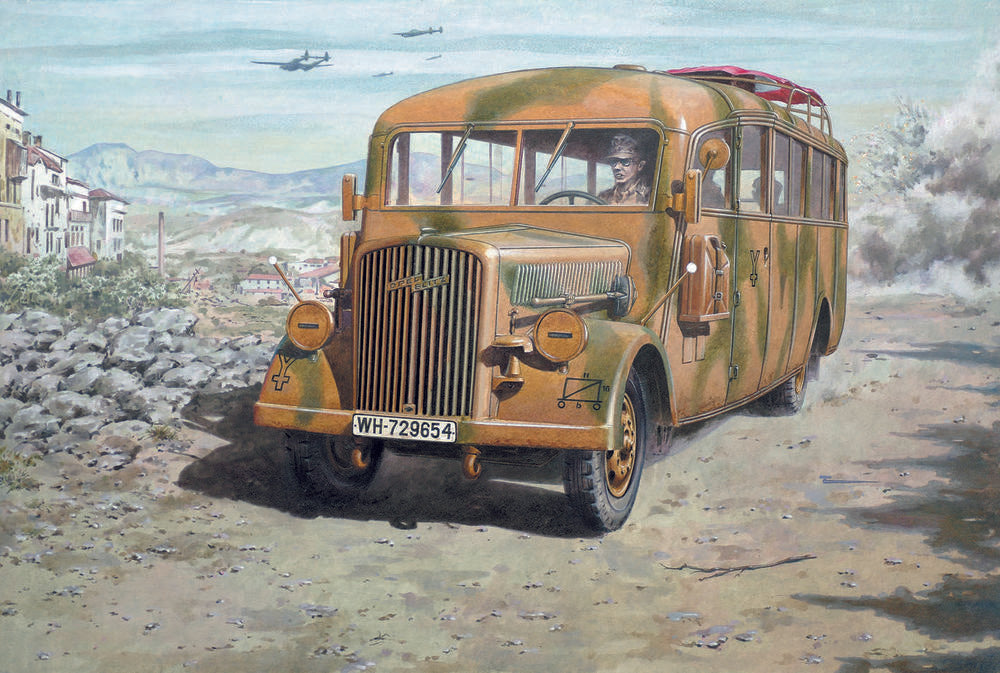 Opel Blitz Omnibus W39 (Late WWII serv.)