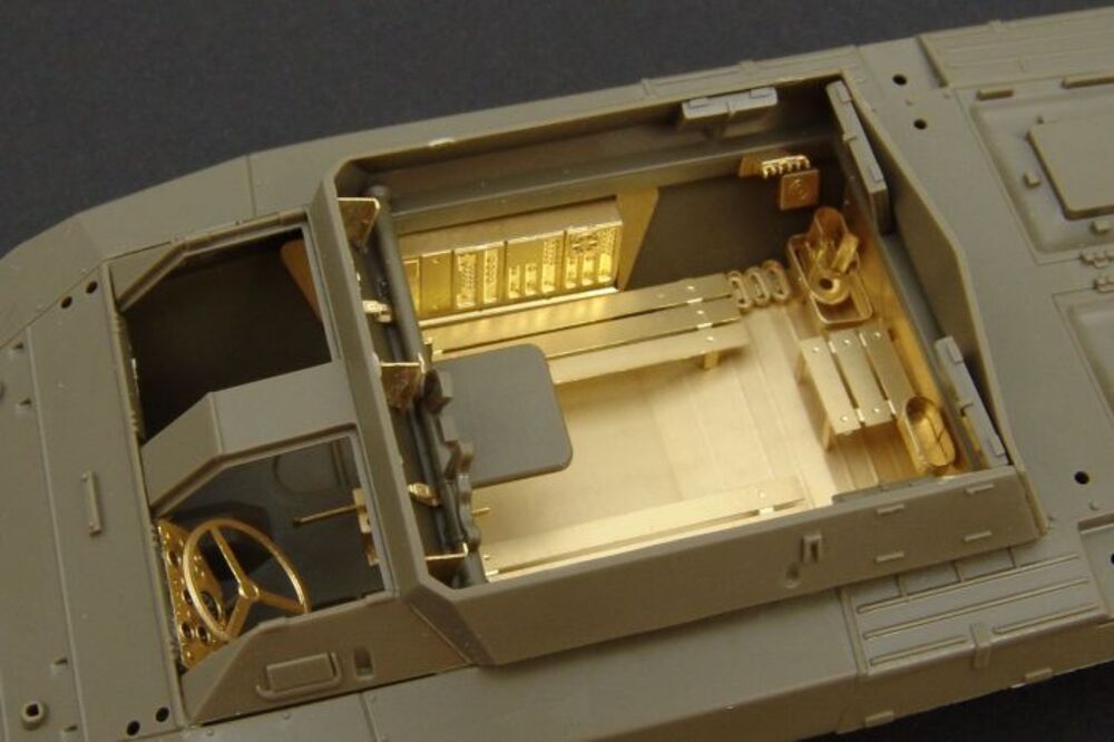 U S  M20 Armored car INTERIOR set