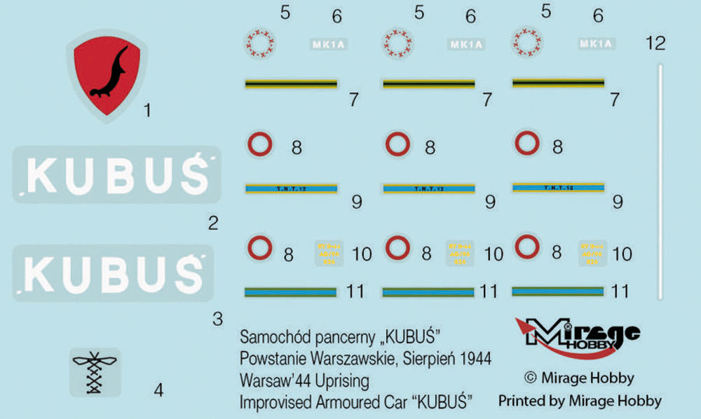 KUBUS Warsaw��44 Uprising Armoured Car