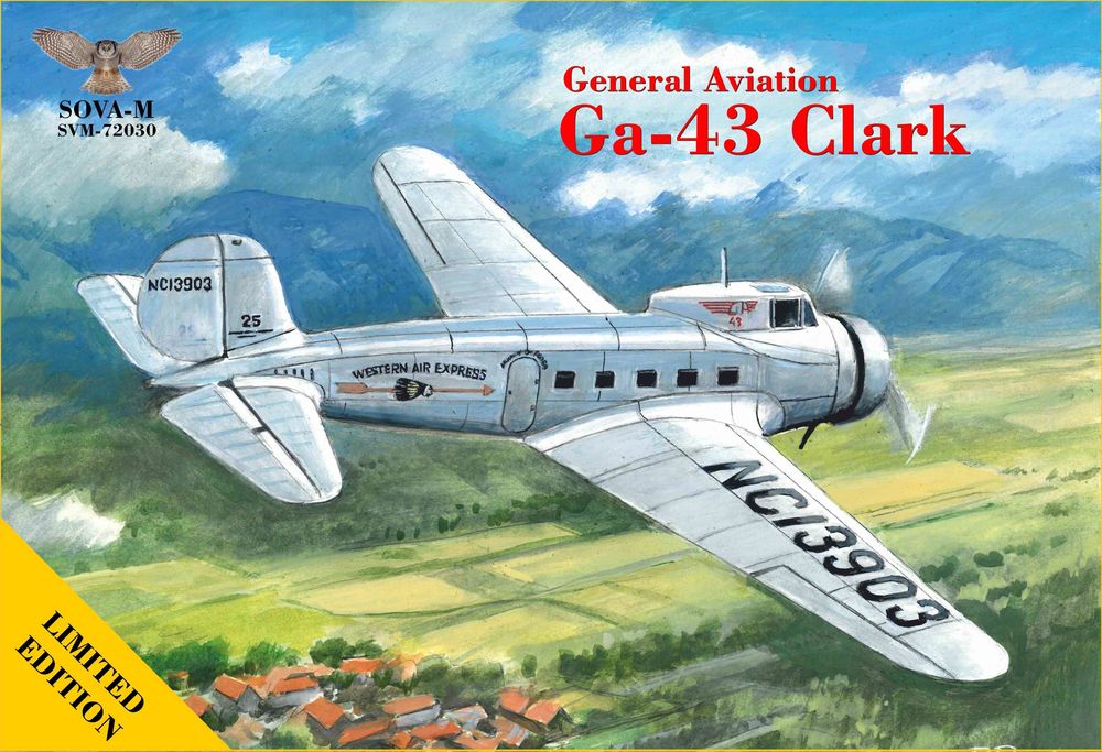 GA-43Clark airliner (in Western Air Express service)