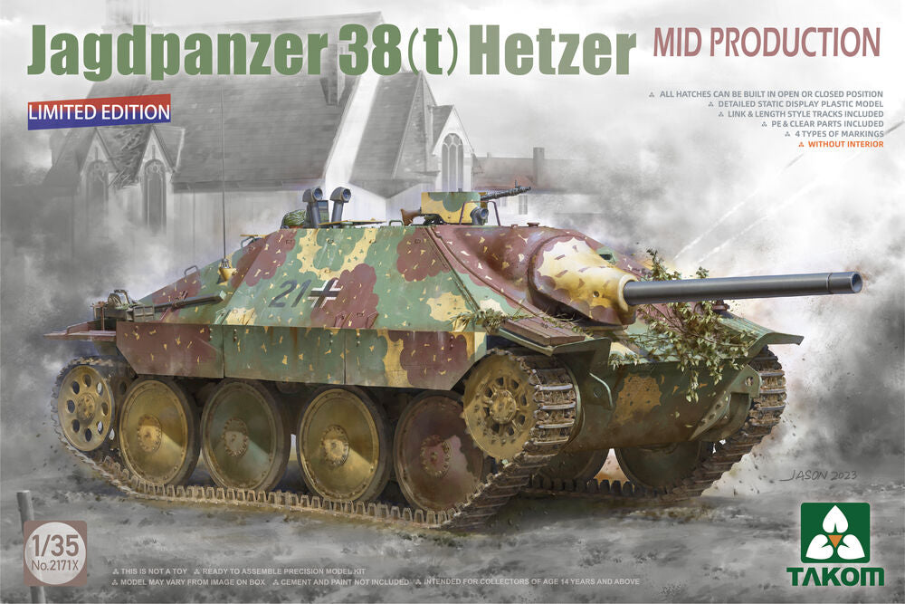 Jagdpanzer 38(t) Hetzer Mid Production��(Limited Edition)