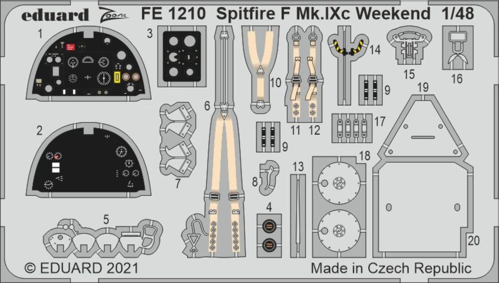 Spitfire F Mk.IXc Weekend 1/48 for EDUARD