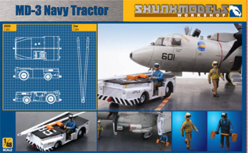 MD-3 NAVY TRACTOR SHORT TYPE with 3 figu