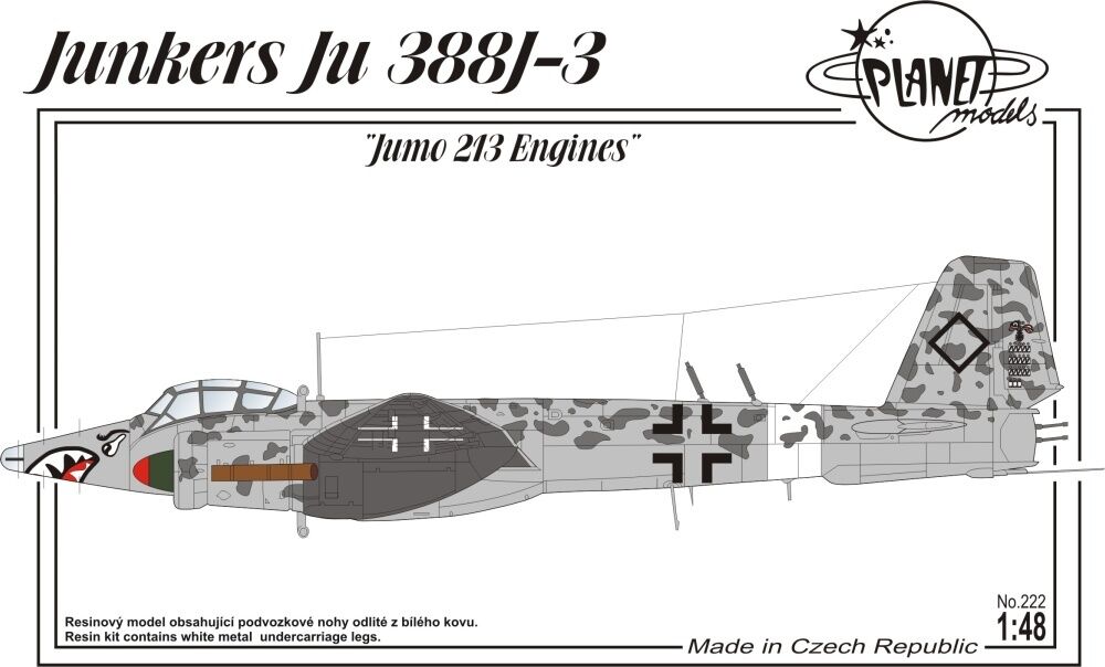 Junkers Ju 338J-3 Jumo 213 engines