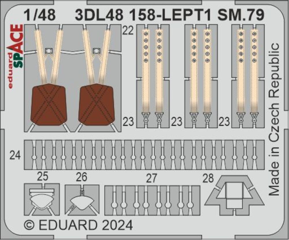 SM.79 SPACE 1/48 EDUARD