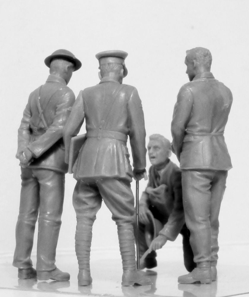 WWI British Tank Crew (4 figures)