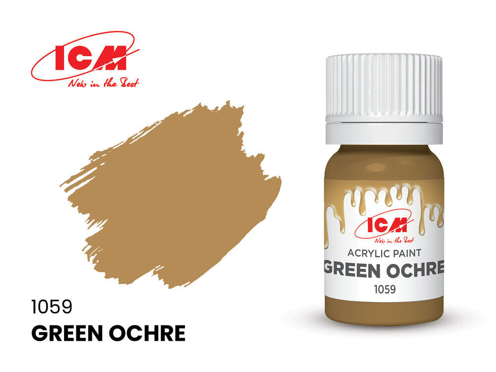 BROWN Green Ochre bottle 12 ml