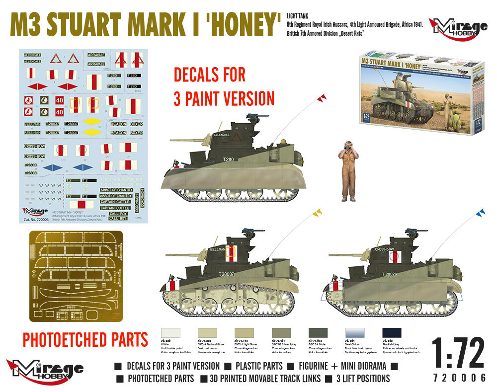 M3 STUART Mk I ��HONEY�� light tank