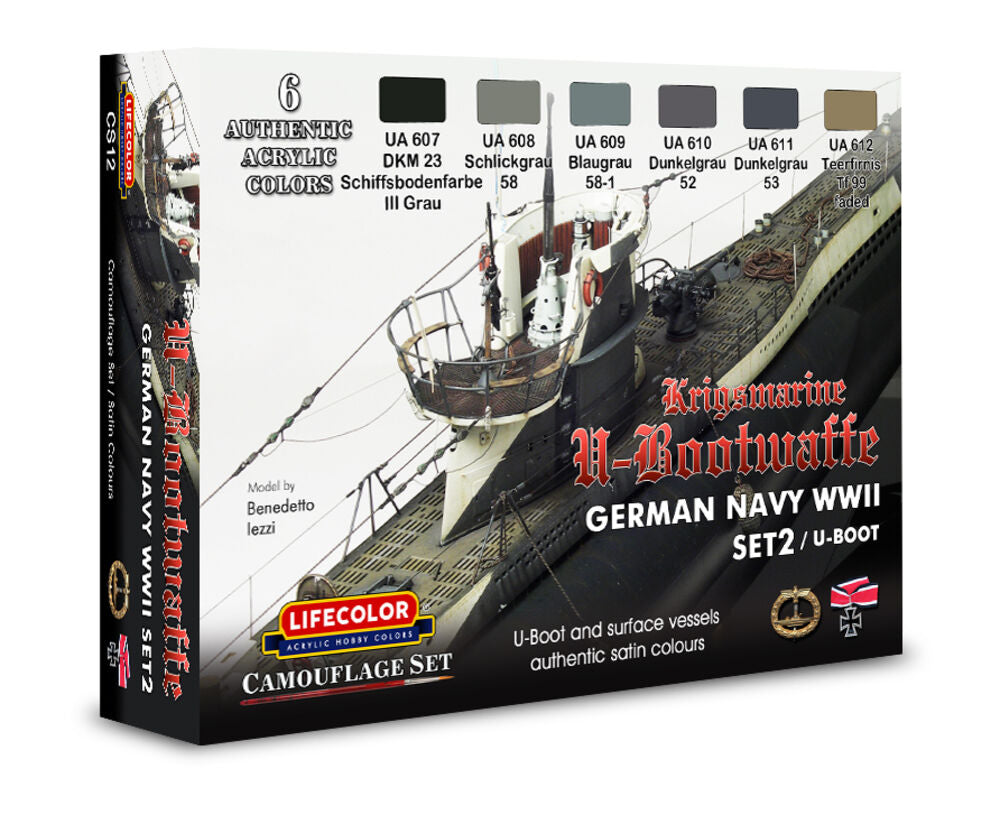 German WWII Kriegsmarine n.2 Camoufl.set