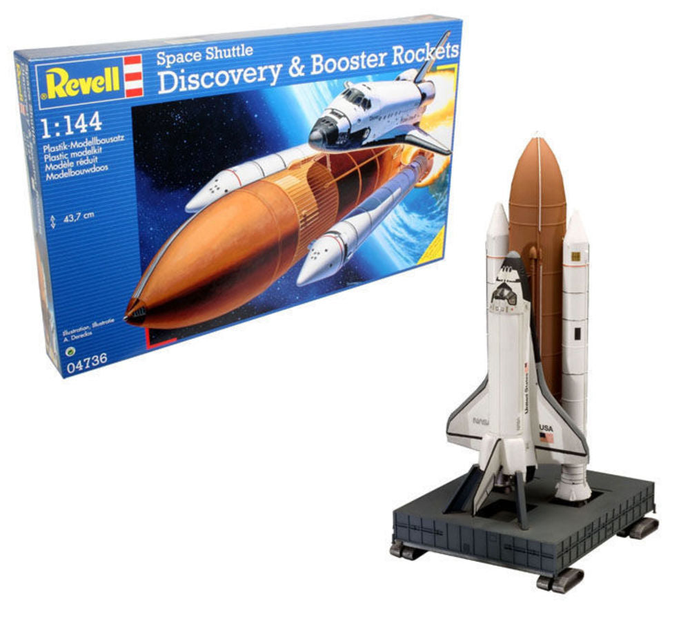 Space Shuttle Discovery &Booster